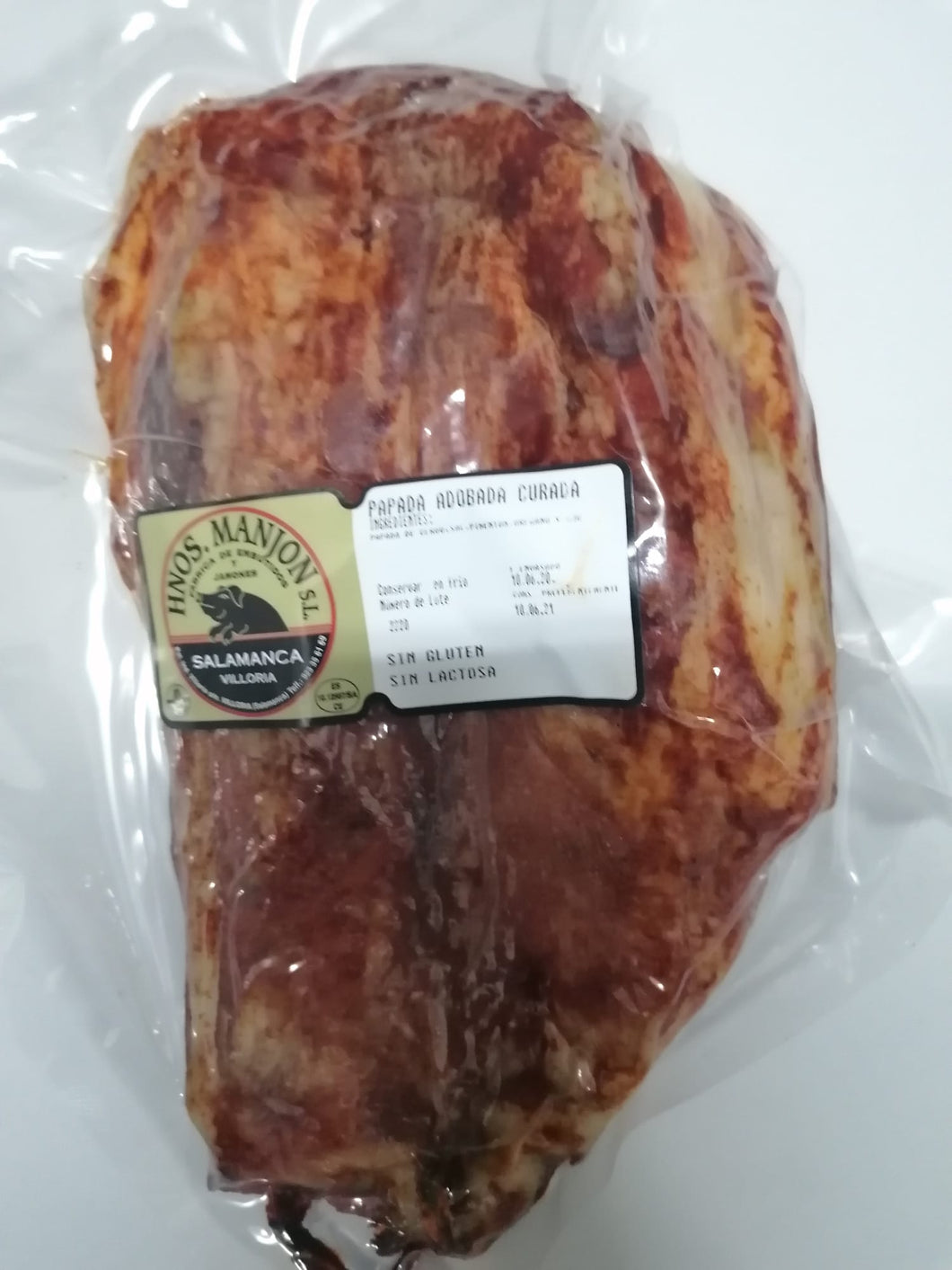 PAPADA IBÉRICA ADOBADA (ENTRE  1KG A 1.5KG PIEZA)